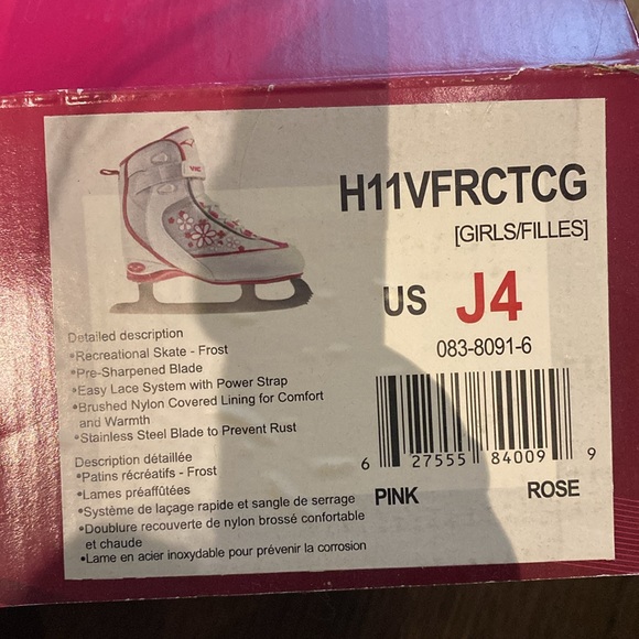 Girls skates size 4 - Picture 4 of 5